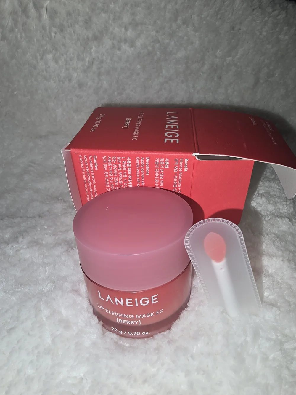 LANEIGE Lip Sleeping Mask EX - Berry Red Box